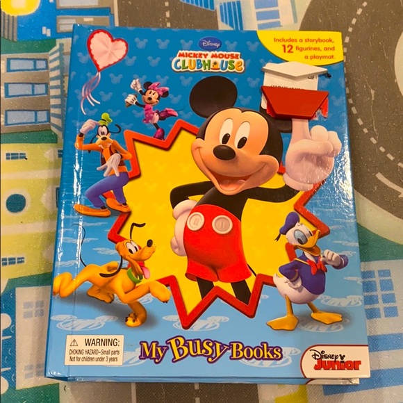 8/$25 😎 Mickey Mouse “My Busy Books”